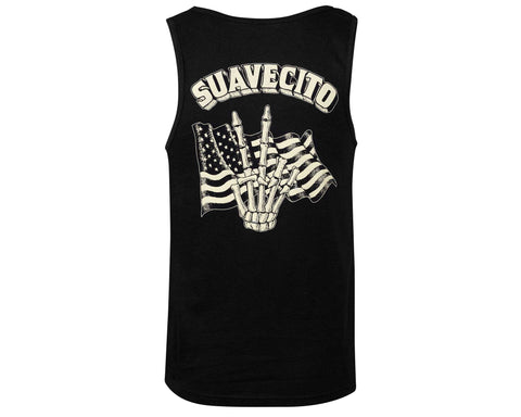 Liberty Bones Black Tank - Back