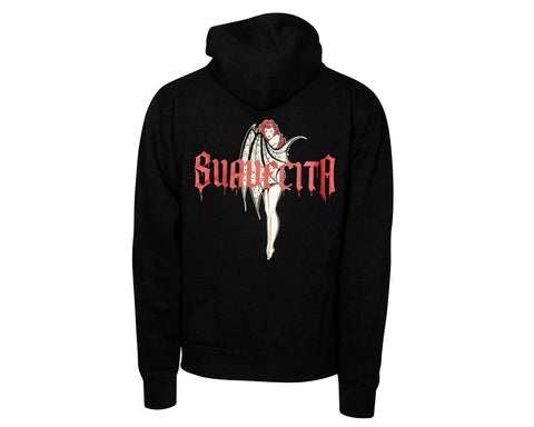 Vampira Zip-Up Hoodie - Back