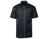 OG Barber Smock Navy - Front