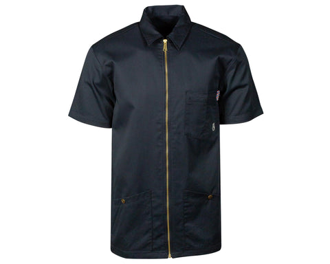 OG Barber Smock Navy - Front