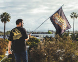 Suavecito Script Flag