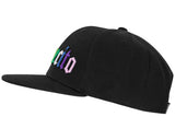"Get It" Mesh Rainbow Hat Side