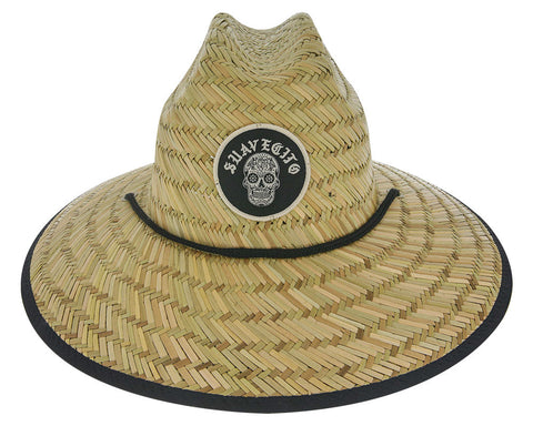 Hasta La Muerte Straw Hat Front