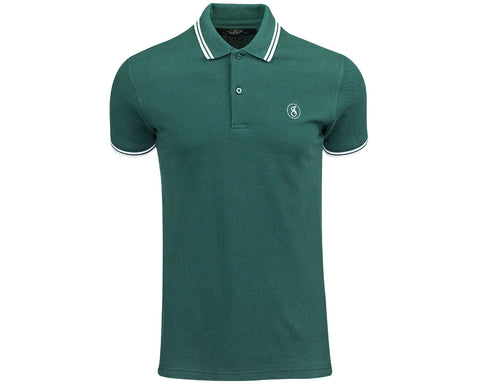 MMIX Polo - Forest Green Front