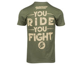 Ride and Fight Tee Back