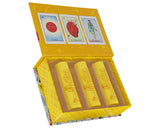 Suavecita X Loteria El Sol Lipstick Set Open