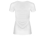 Suavecita x Amber Tilden Summer 2019 V-Neck Tee Back