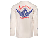 Suavecito Wheelie Long Sleeve Tee - Back