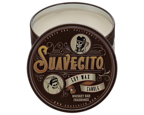 Soy Wax Candle - Whiskey Bar Open Lip