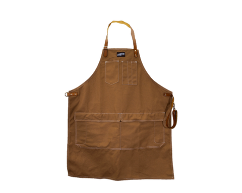 Work Apron Long - Brown