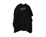 Suavecita Script Logo Black Barber Cape