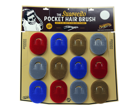 Palm Comb 12 Pack With Display - Multi Color