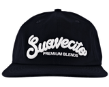 Chain Stitch Navy Hat - Front
