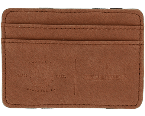 Embossed Magic Wallet - Brown