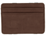 Embossed Magic Wallet - Coffee
