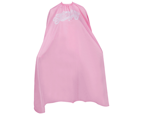 Suavecita OG Script Pink Barber Cape