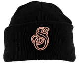 Suavecita Esse Black Beanie - Front View