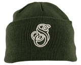Suavecita Esse Green Beanie - Front View