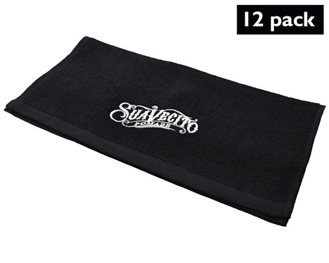 Bleach Proof Black Towel 16 x 27 - 12 Pack