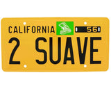 CaliSuave License Plate