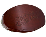 Cherry Wood Soft Grade Boar's Hair Beard Brush Top