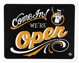 Classic Open/Closed Metal Sign