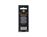 Deluxe Black Mustache Comb - Back Packaging