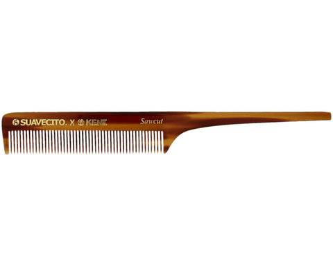 Suavecito X Kent 7.5" Handmade Side Part Comb