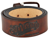 OG Script Leather Belt - Antique Brown