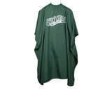 OG Script Barber Cape - Forest Green