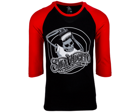 OG Baseball Black & Red Tee - Front