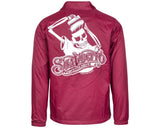 OG Burgundy Windbreaker - Back