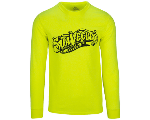 OG Safety Green Tee - Long Sleeve - Front