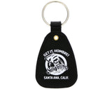 Suavecito Black Saddle Key Chain