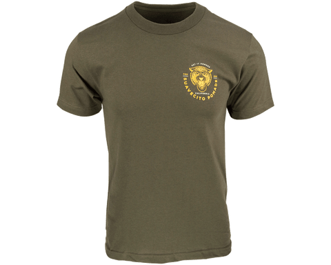 Tiger Green Tee - Front