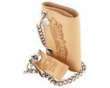 Men's Tri-Fold Chain Wallet - Natural