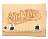 Men's Tri-Fold Chain Wallet - Natural