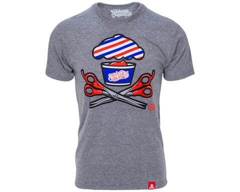 Barber Shop Crossbones Tee